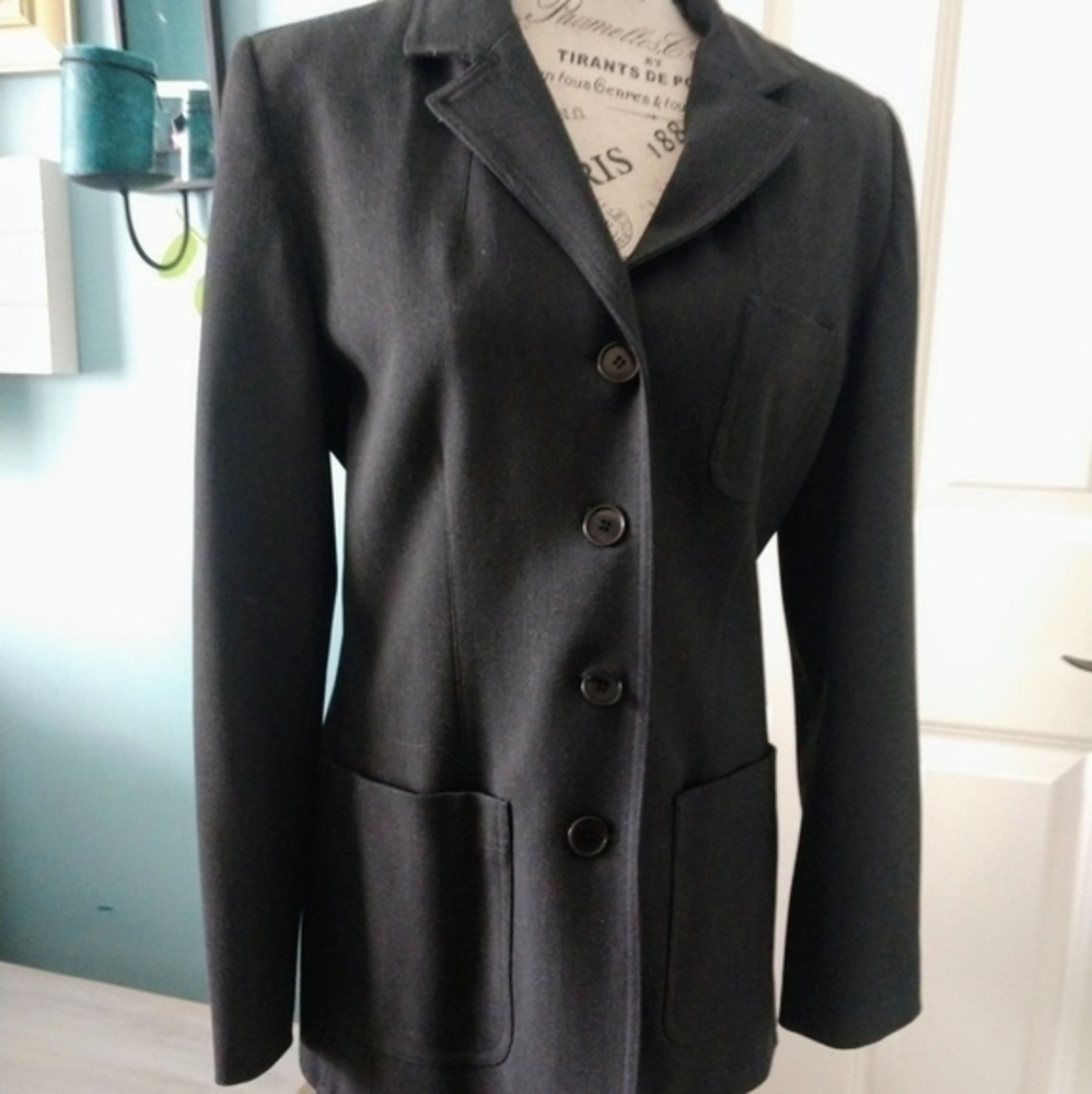 Karen Kane Gray Blazer/Jacket. - Picture 6 of 8